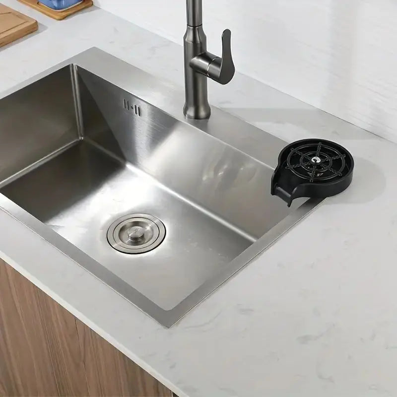 1Pc Plastic Automatic Cup Washer High Pressure Glass Cleaner for Kitchen Sink