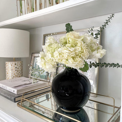 Elegant Modern Porcelain Vase – Glossy Ceramic Vase for Flowers & Home Decor