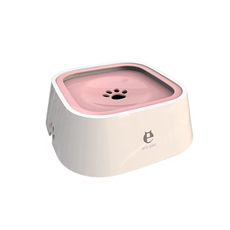 Non-Spill Floating Dog Water Bowl – Anti-Wet Mouth and Mess-Free Design for Pets