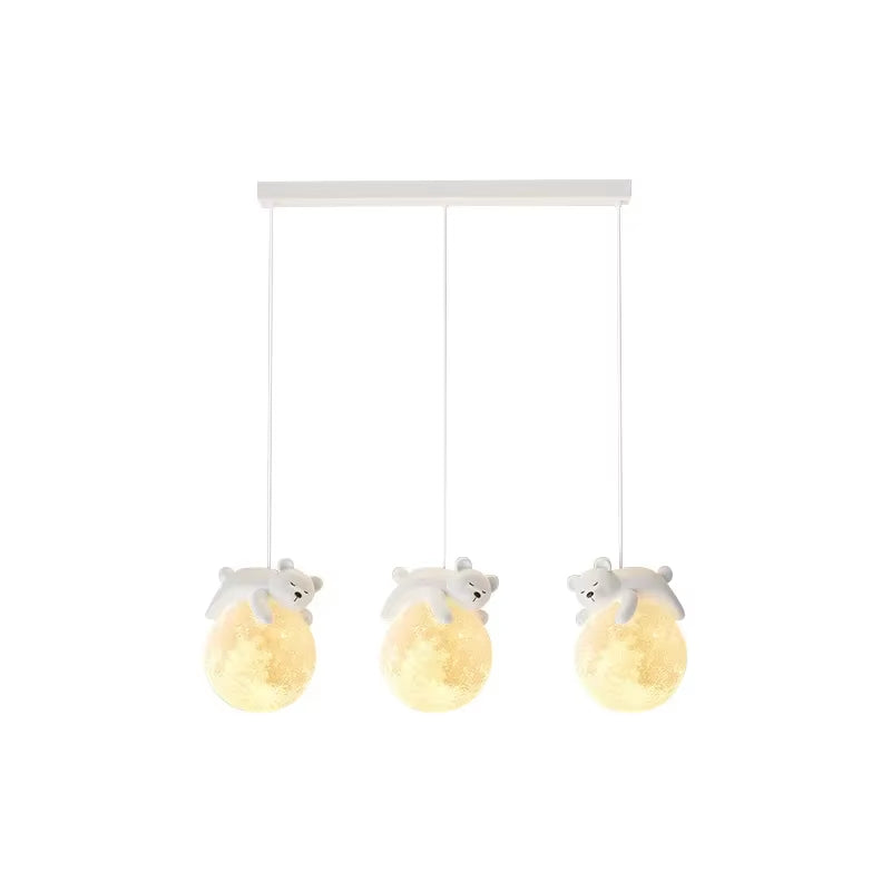 Cartoon Animal LED Chandelier – Enchanting Pendant Light for Kids' Rooms & Cozy Spaces!