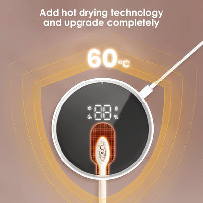 Wall-Mounted Electric Toothbrush Holder with Auto Inductive Lid - Hygienic, Compact, and Perfect for Home or Travel