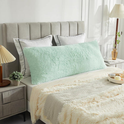 Plush Faux Fur Body Pillow Cover – Cozy and Stylish Pillowcase