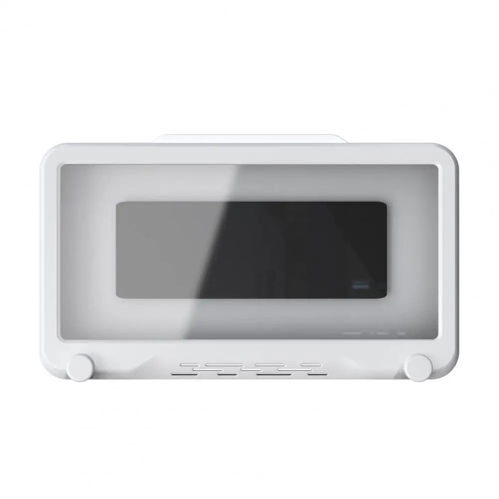 Waterproof Wall-Mounted Bathroom Phone Holder - Touch Screen, White Mobile Phone Case